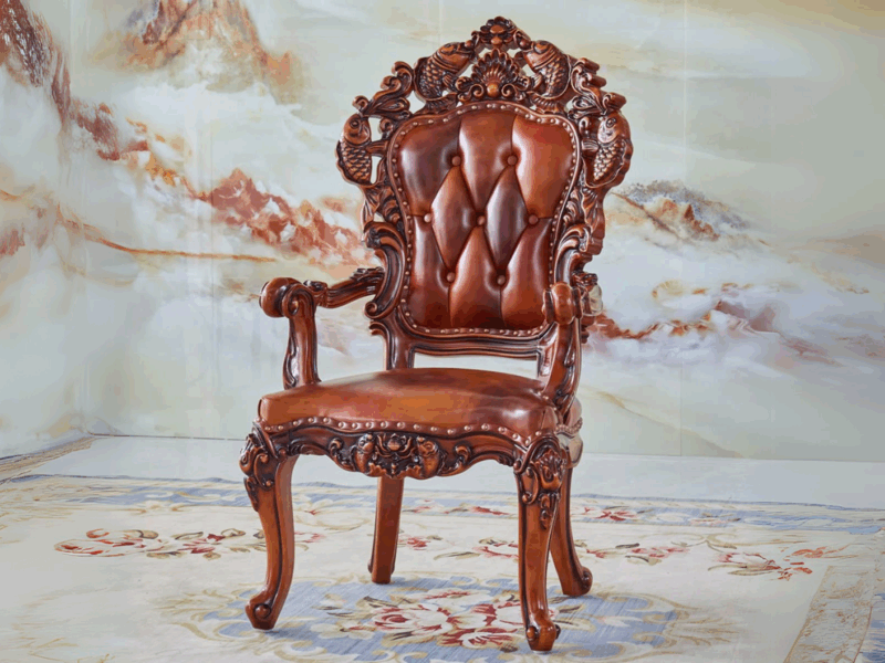 Ghế Có Tay Tân Cổ Điển GVC103-NT