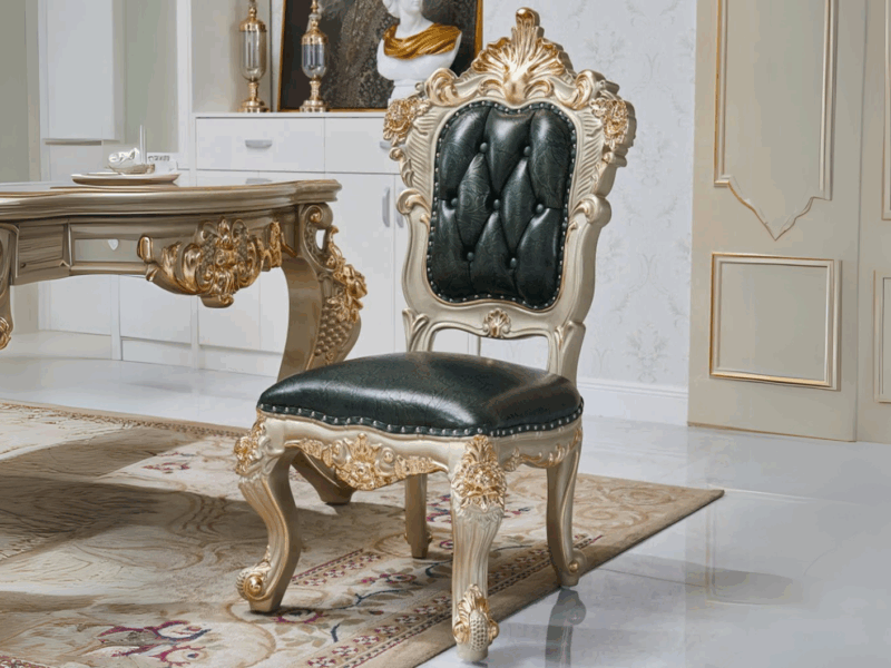 Ghế Ăn Gỗ Tự Nhiên Nhập Khẩu GAC102-NT