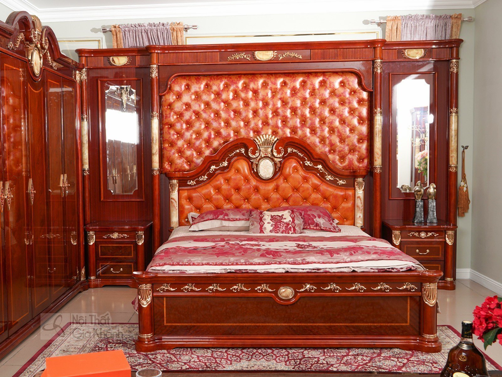 Bức Bình Phong đầu giường cổ điển cao cấp BP510-18