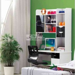 ban hoc thang trang den hinh mat cuoi go cong nghiep h830 3