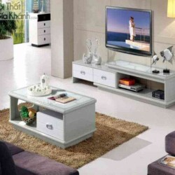 Bàn trà & kệ tivi đồng bộ HC81-1 + HY23-1