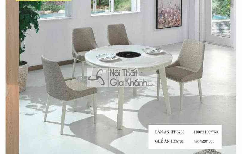 bo ban an tron mat da co bep tu ht5755bg