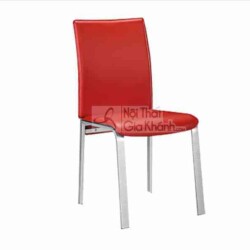 Ghế ăn da hiện đại nhập khẩu màu đỏ C363