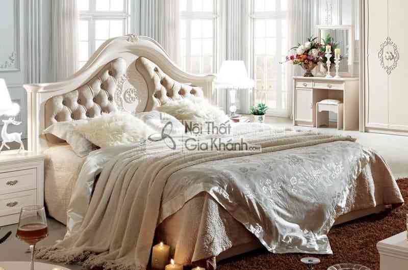 Giường ngủ JINDIAN êm ái phong cách Hàn Quốc A682A