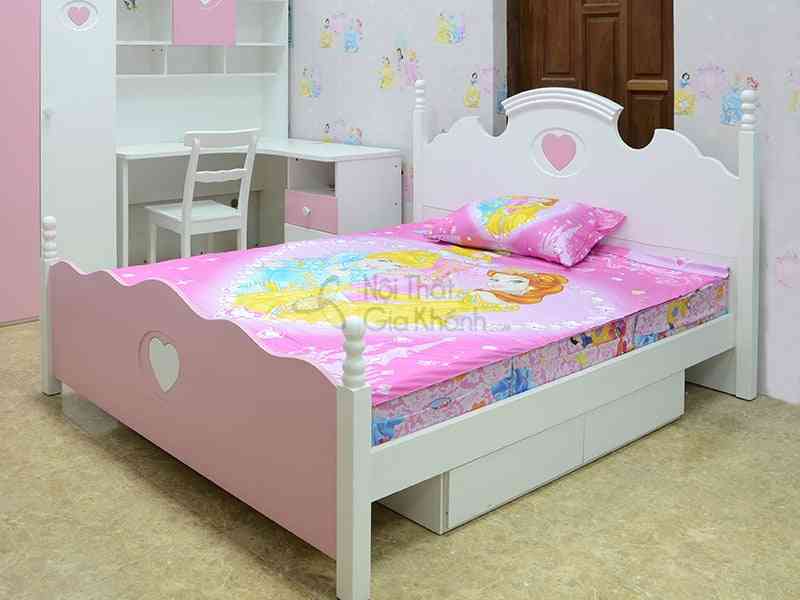 Giường ngủ 1m2 dành cho bé gái 99A12