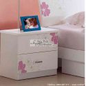 Táp đầu giường hoa đào hồng tím H836-2
