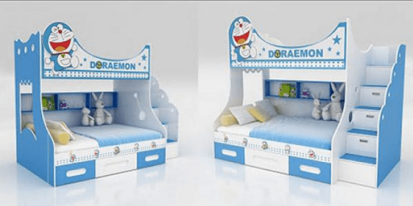 Các mẫu giường ngủ Doremon khiến các bé phát cuồng