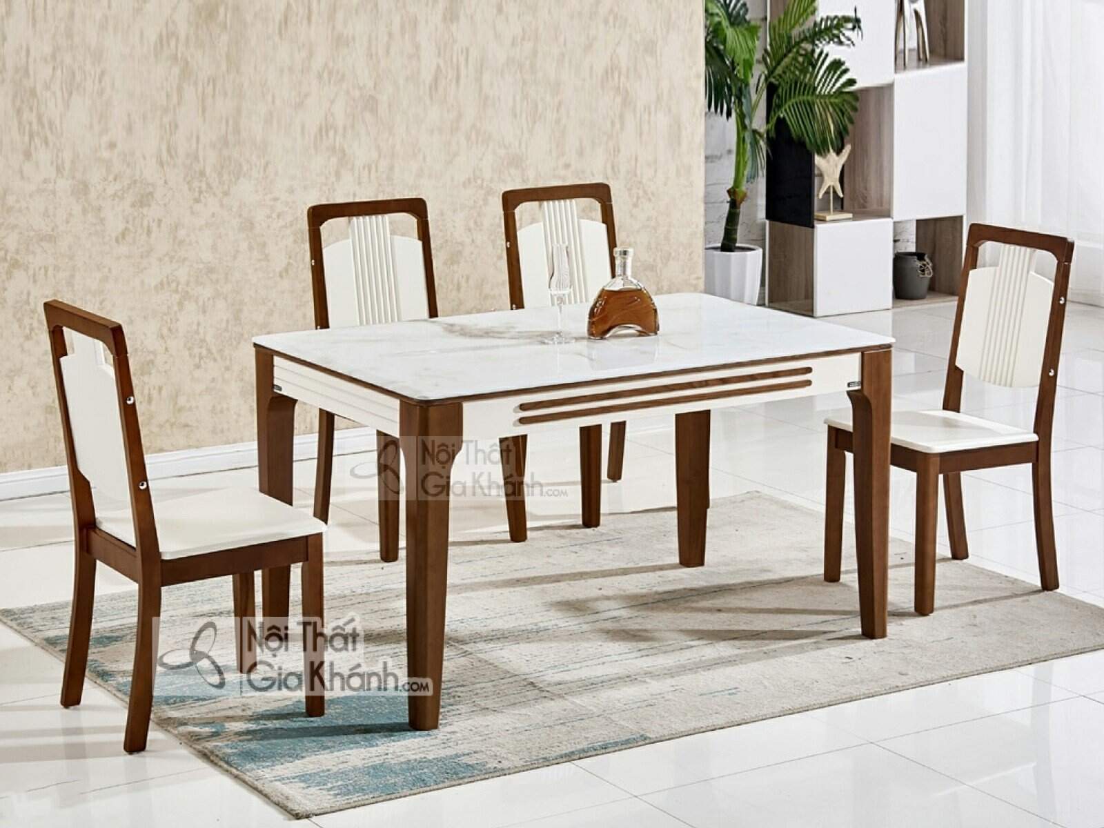 Bàn ăn gỗ giá rẻ nhập khẩu hiện đại