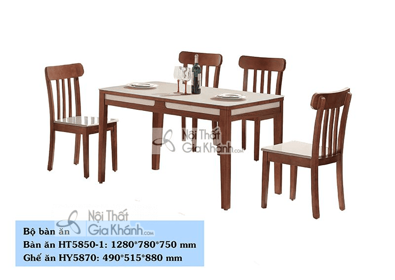 Bộ bàn ghế ăn của thương hiệu Modern Furniture