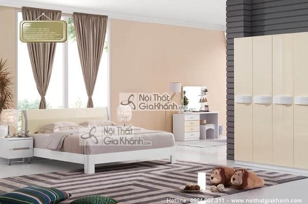 Tủ quần áo phòng cưới 11 Tủ Quần Áo Cưới Màu Kem