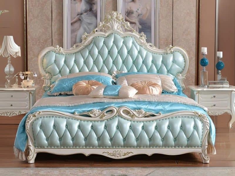 Giường Ngủ Tân Cổ Điển GIB02-18