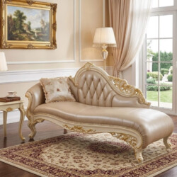 Ghế Quý Phi Élysian Royale Phong Cách Tân Cổ Điển Sang Trọng N-19GP