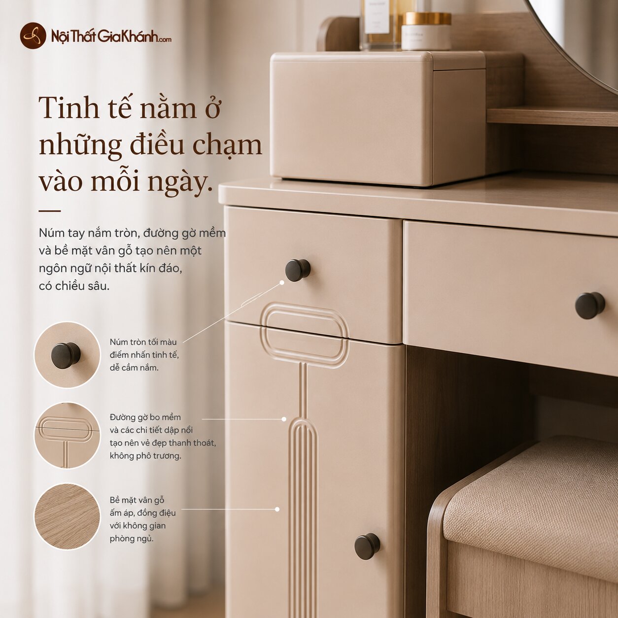 Bộ Bàn Phấn ARIA
