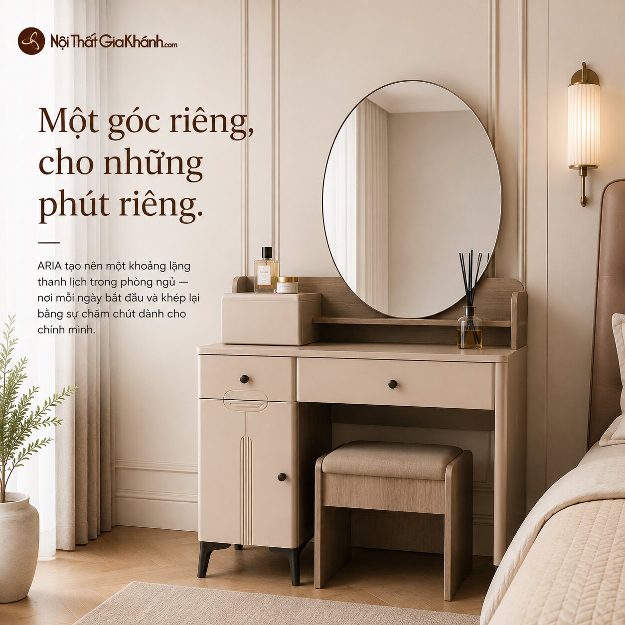 Bộ Bàn Phấn ARIA
