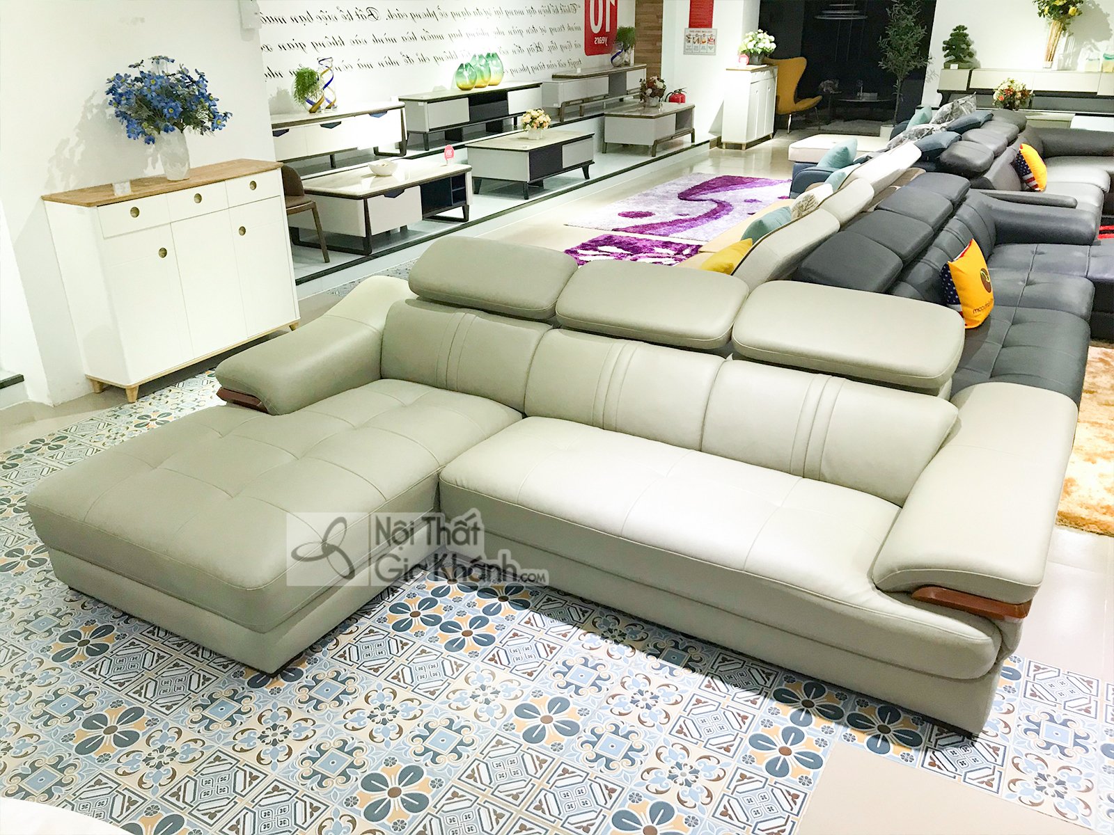 sofa da 2 bang goc phai phong khach 6724d sfg 3