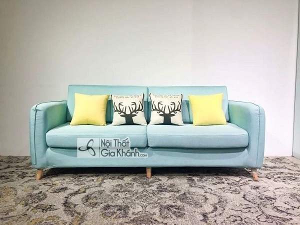 sofa xanh dương hiện đại