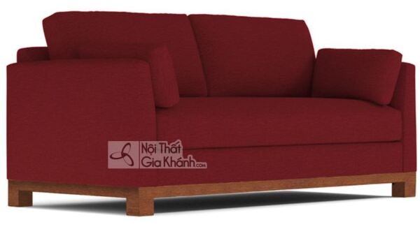 ghế sofa màu đỏ