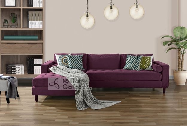 sofa màu tím