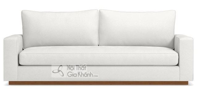sofa băng mini màu trắng