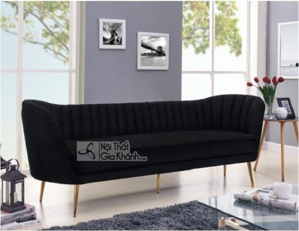 sofa màu đen sang trọng