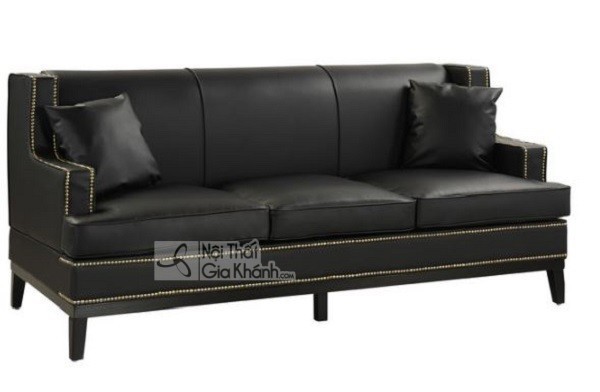 sofa phòng khách màu đen