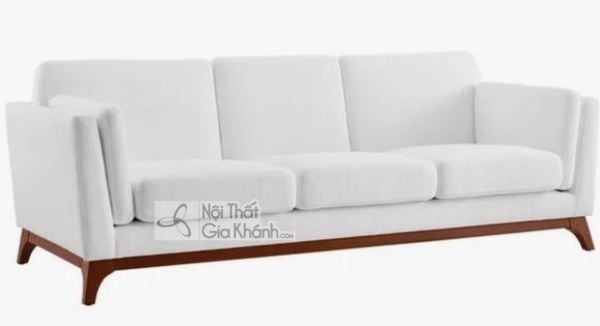 mẫu ghế sofa màu trắng kem