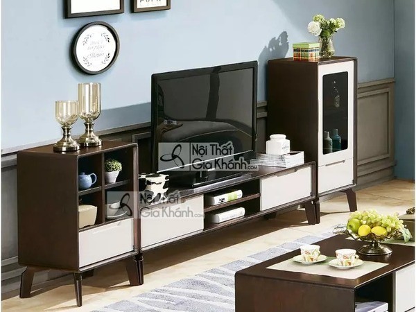 Điểm danh 50 mẫu kệ tivi gỗ hot nhất trên thị trường 169 Ke-Tivi-Go