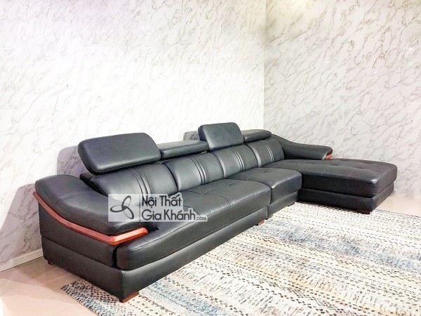 Mẫu ghế sofa da Nhật đẹp tinh tế  6723D-SF