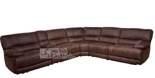 Mẫu 27: Sofa góc tay thấp