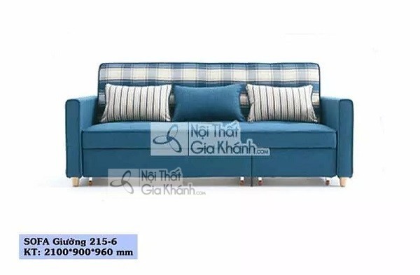 sofa toi gian mau xanh