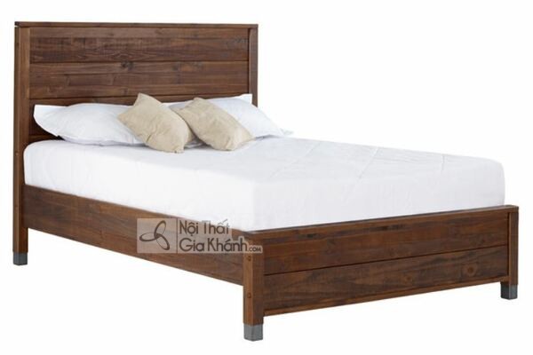 giường ngủ gỗ sồi tự nhiên