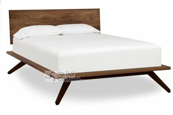 giường gỗ tự nhiên đơn giản