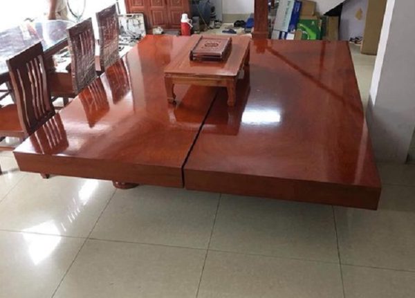 Đại gia chắc gì đã mua được gỗ sao! 15 Sập Ngựa Gỗ Sao Được Sơn Bóng