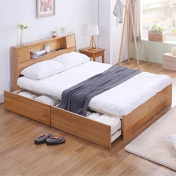giường hộp gỗ đẹp 