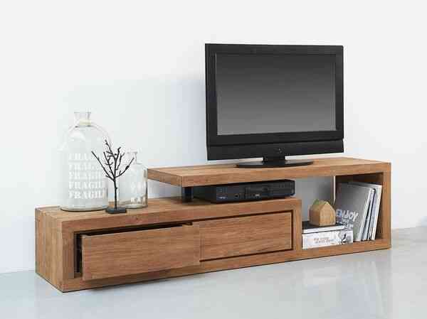 5 Thiết kế kệ để tivi bằng gỗ được ưa chuộng nhất hiện nay  