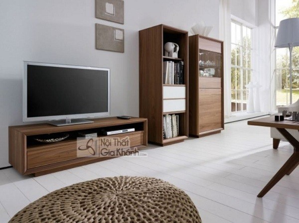 Các thiết kế kệ tivi kết hợp giá sách thông minh cho căn nhà hiện đại 21 Các Thiết Kế Kệ Tivi Kết Hợp Giá Sách Thông Minh Cho Căn Nhà Hiện Đại