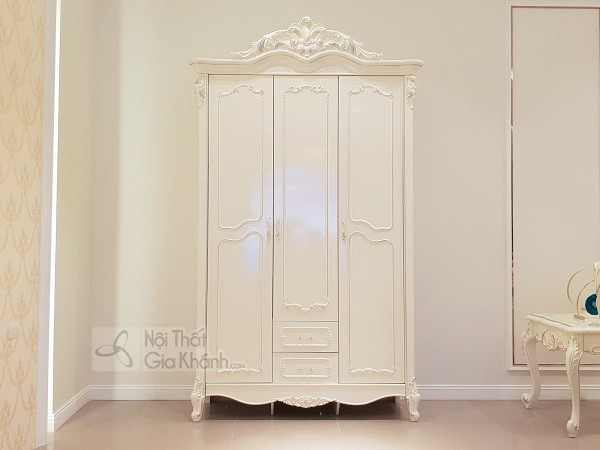 Tủ quần áo 3 cánh - Mẫu tủ tiện ích không thể bỏ qua 12 Tủ Quần Áo 3 Cánh Thiết Kế Tiện Lợi