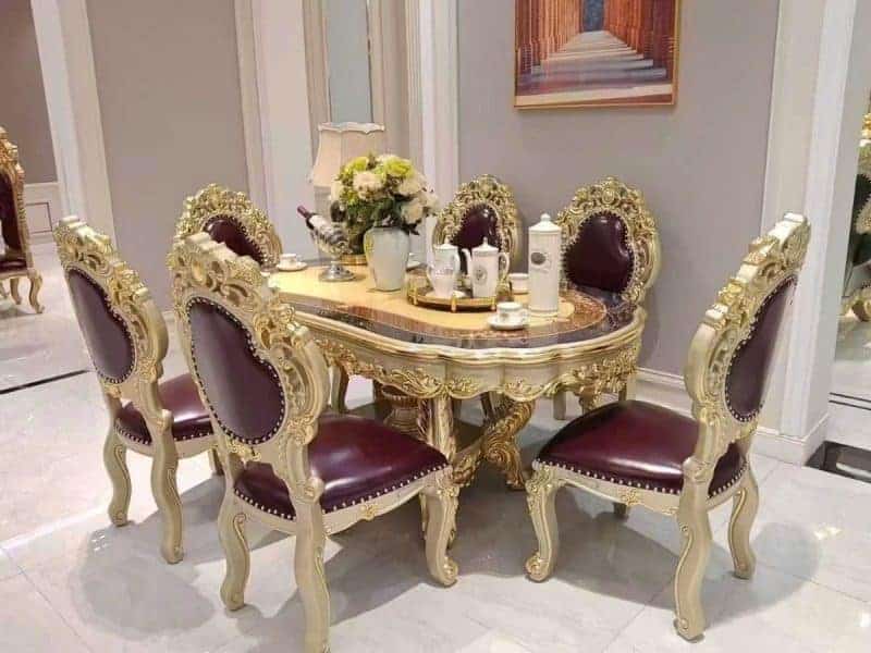Bàn Ăn 2M Mặt Gỗ BAT990-20