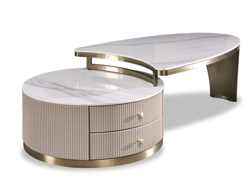 Bàn Trà Mặt Đá Luxury BT8809