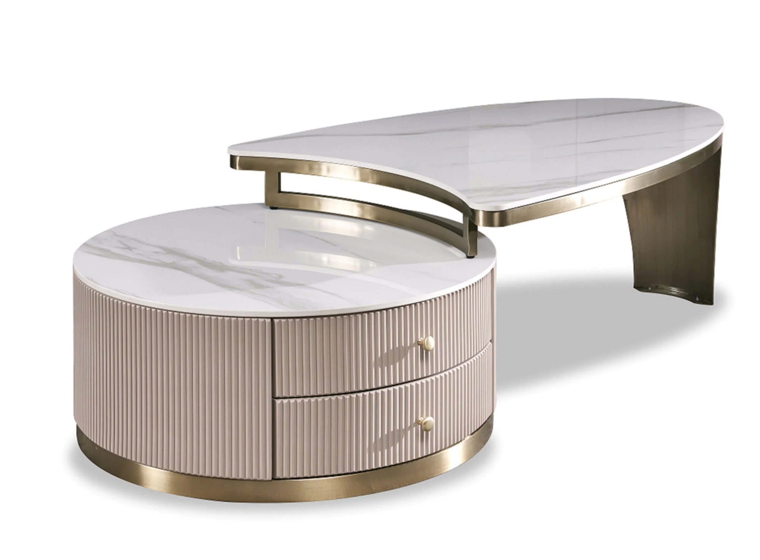 Bàn Trà Mặt Đá Luxury BT8809
