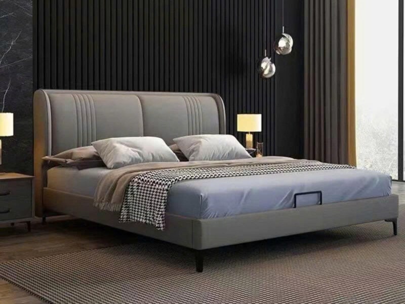 Giường Ngủ Bọc Da Nhập Khẩu GIS61-18