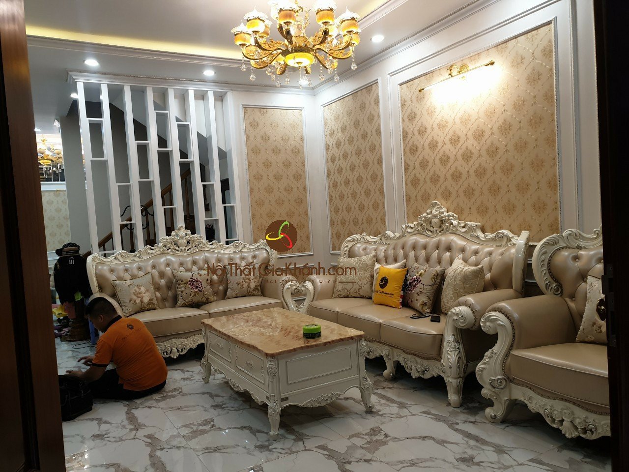 Hình ảnh phòng khách tại nhà KH Nguyễn Bảo - Tô Ngọc Vân