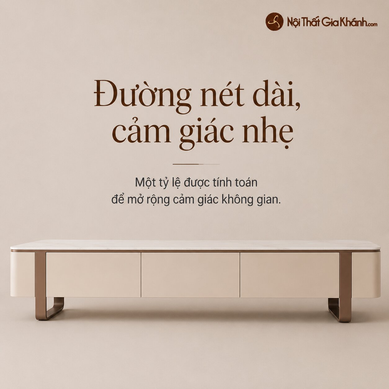Kệ Tivi CIELO – Kệ Tivi Mặt Đá Hiện Đại KTKD8221-20 