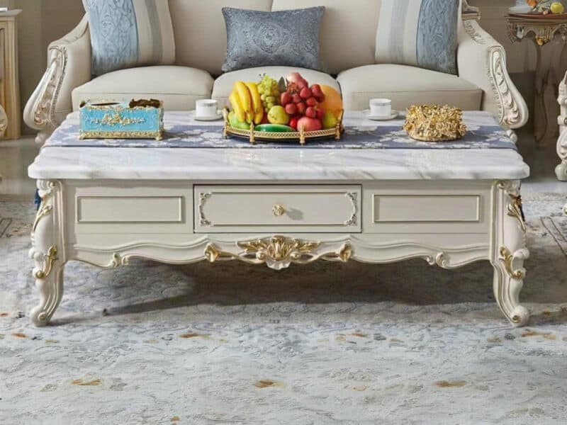 Bàn Trà Tân Cổ Điển Cho Phòng Khách BTA20-15