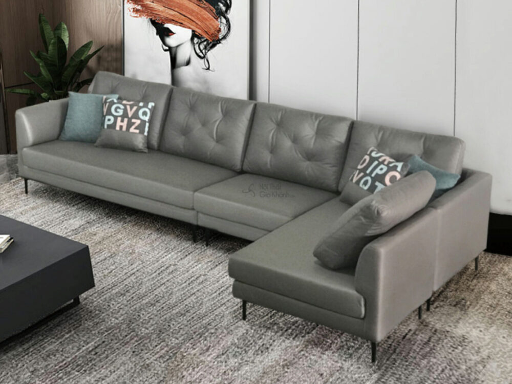 Nên dùng ghế sofa vải nỉ hay sofa da cho phòng khách Ở Việt Nam?