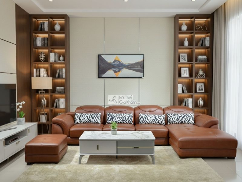 Bộ Sofa 3 Băng Góc Trái Hiện Đại Cho Phòng Khách SF919-N2096