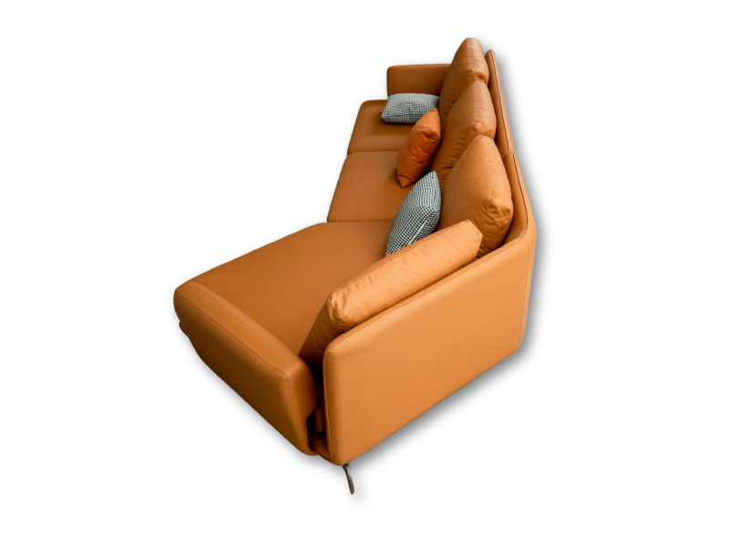 Bộ Sofa Da 2 Băng Tinh Xảo Cho Phòng Khách SF507