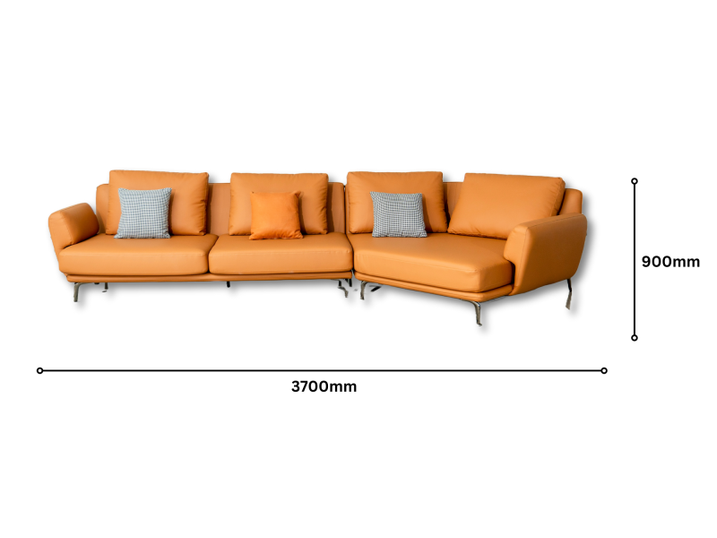 Bộ Sofa Da 2 Băng Tinh Xảo Cho Phòng Khách SF507