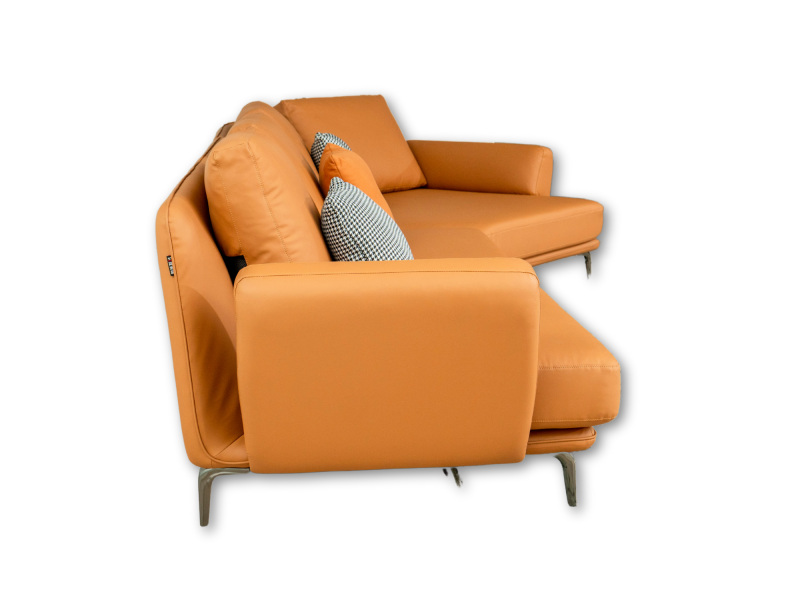 Bộ Sofa Da 2 Băng Tinh Xảo Cho Phòng Khách SF507