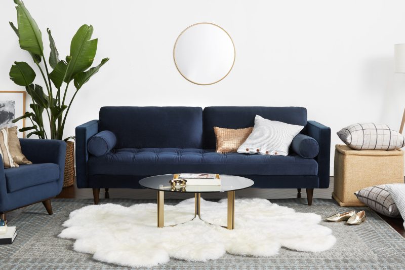 Sofa Băng Bọc Vải Thanh Lịch Cho Chung Cư SF-281